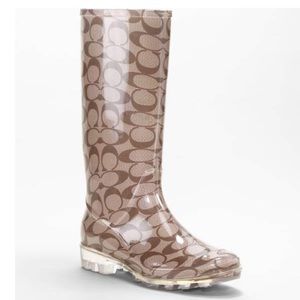 Coach Rainboots